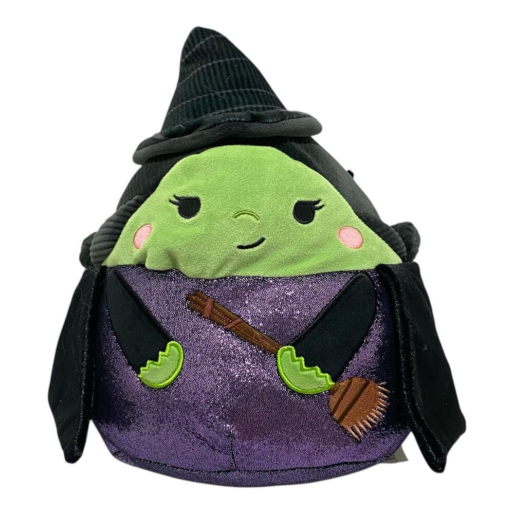 Squishmallows Wicked Elphaba the Wicked Witch of The West Plush 10 Inch 2024